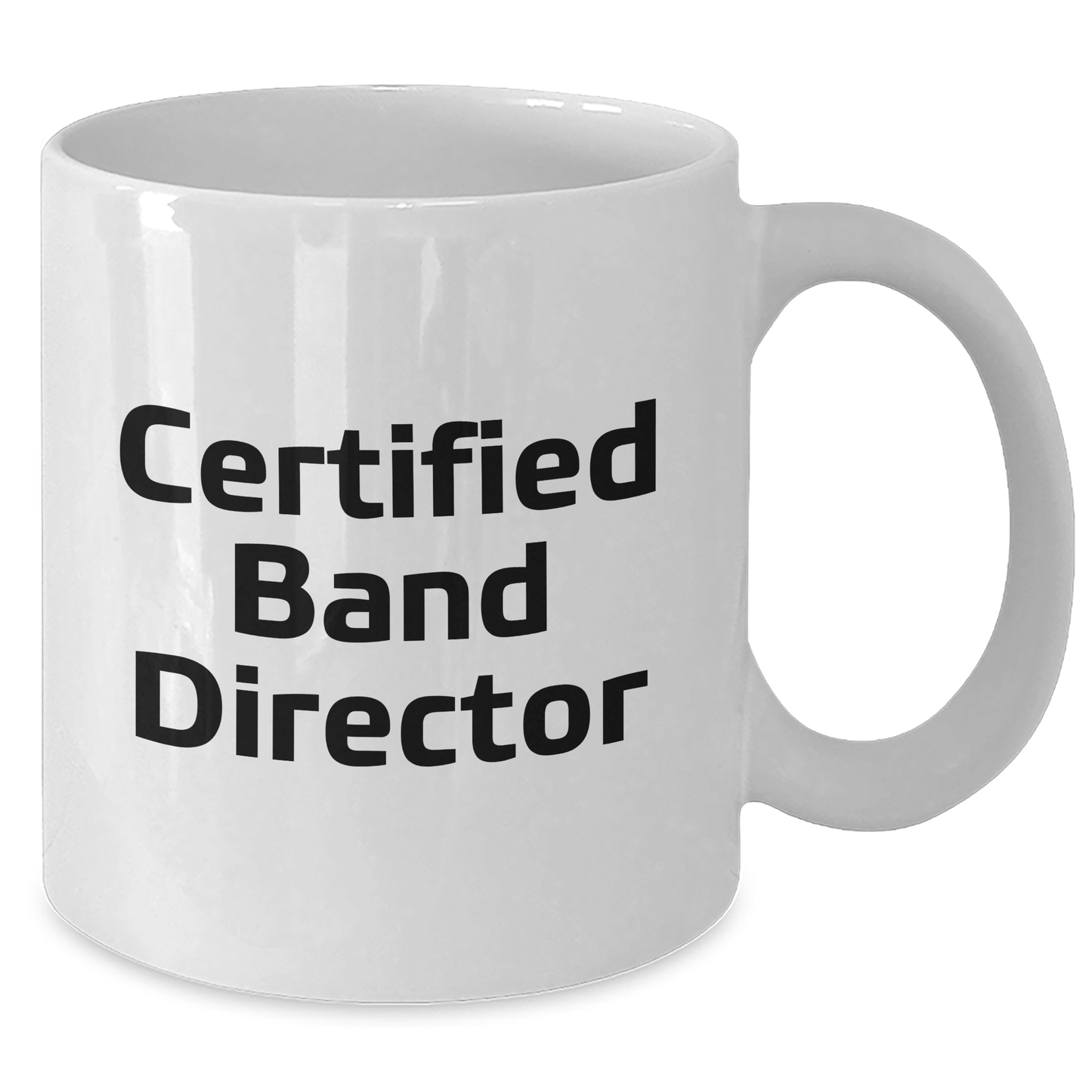 Funny Band Director Gifts for Him, 'I'm the Maestro' White Coffee Mug for Father's Day from Mom, Dad, Family, or Friends - Victory Thru Vision
