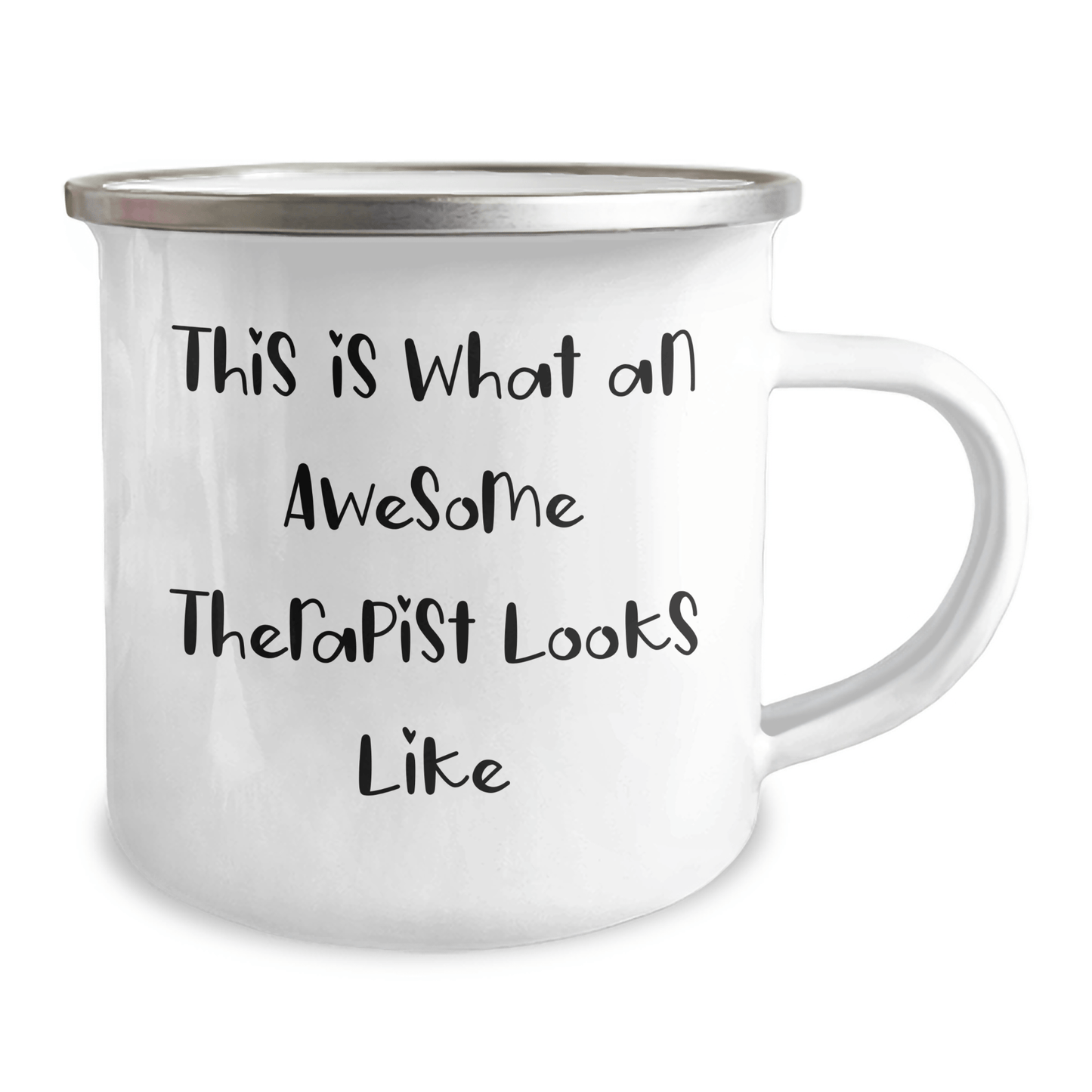 Funny Camping Mug Gifts for Therapist This Is What An Awesome Therapist Looks Like, Gifts from Men to Therapist, Unique Father's Day Therapist Gifts - Victory Thru Vision