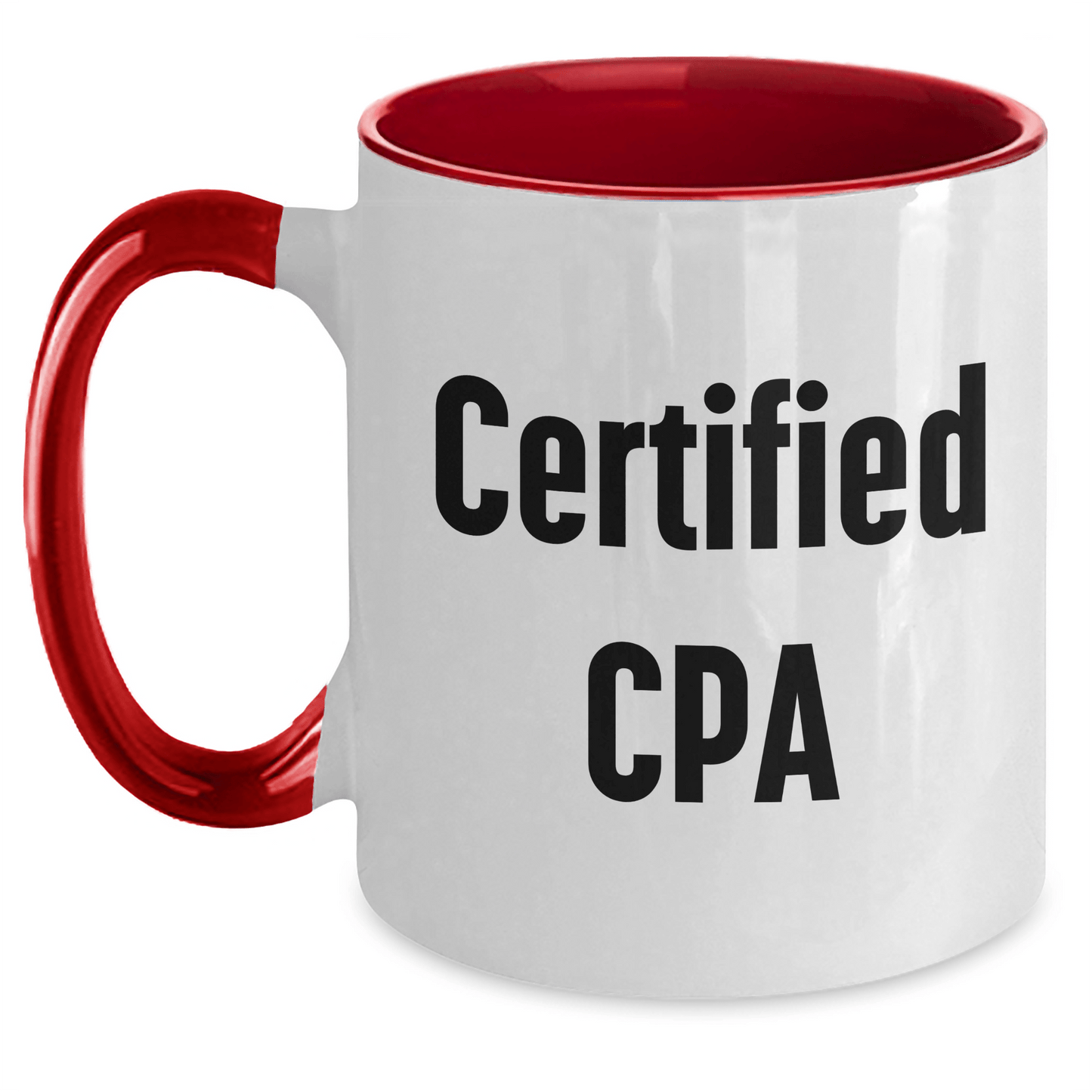 Funny CPA Quotes Gifts for Men, Two Tone Coffee Mug, Father's Day Unique Gifts from Family, Friends, Coworkers, Certified Cpa Enthusiasts, CPA Lovers, CPA Professionals - Victory Thru Vision