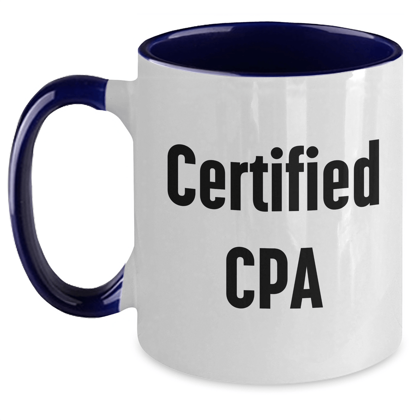 Funny CPA Quotes Gifts for Men, Two Tone Coffee Mug, Father's Day Unique Gifts from Family, Friends, Coworkers, Certified Cpa Enthusiasts, CPA Lovers, CPA Professionals - Victory Thru Vision