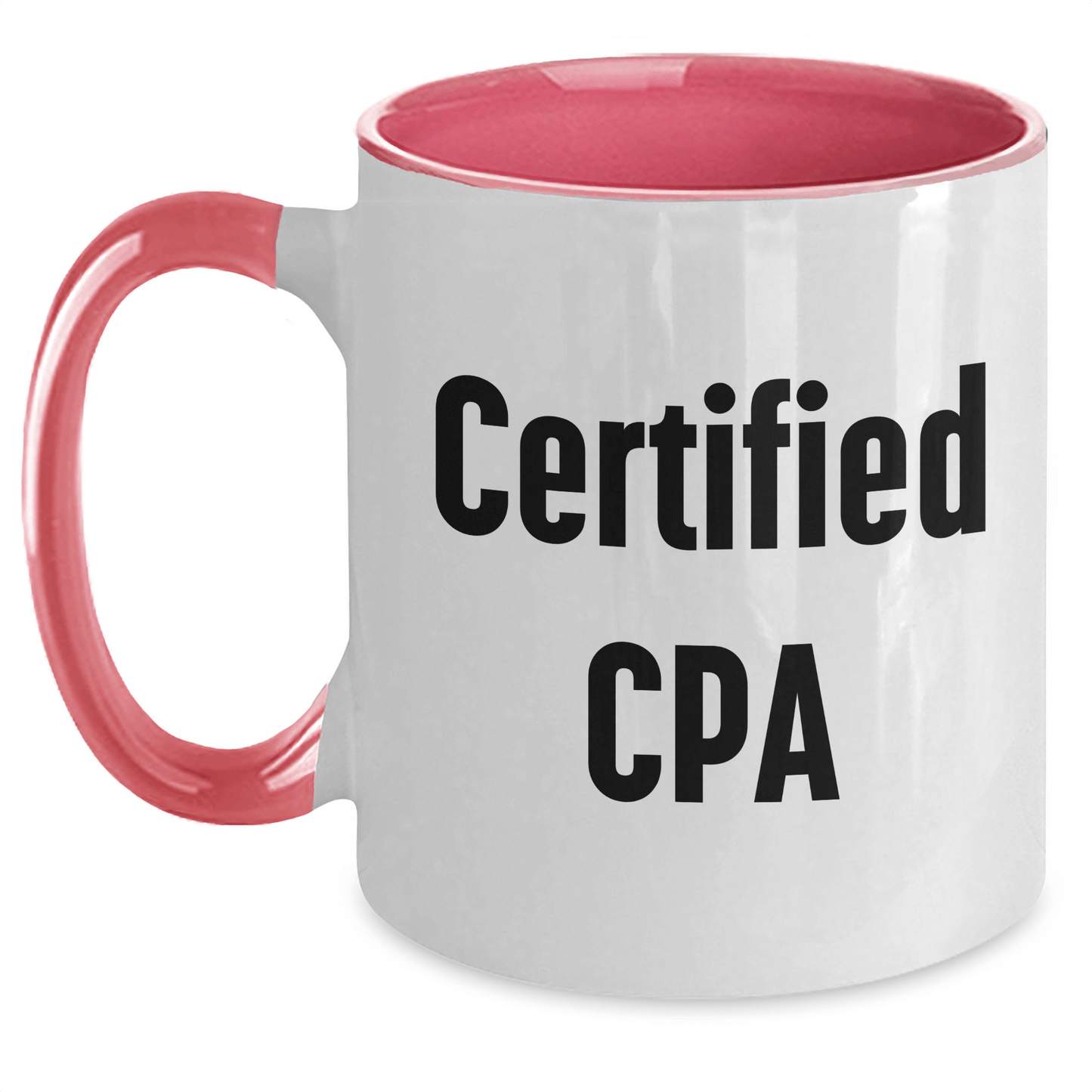 Funny CPA Quotes Gifts for Men, Two Tone Coffee Mug, Father's Day Unique Gifts from Family, Friends, Coworkers, Certified Cpa Enthusiasts, CPA Lovers, CPA Professionals - Victory Thru Vision
