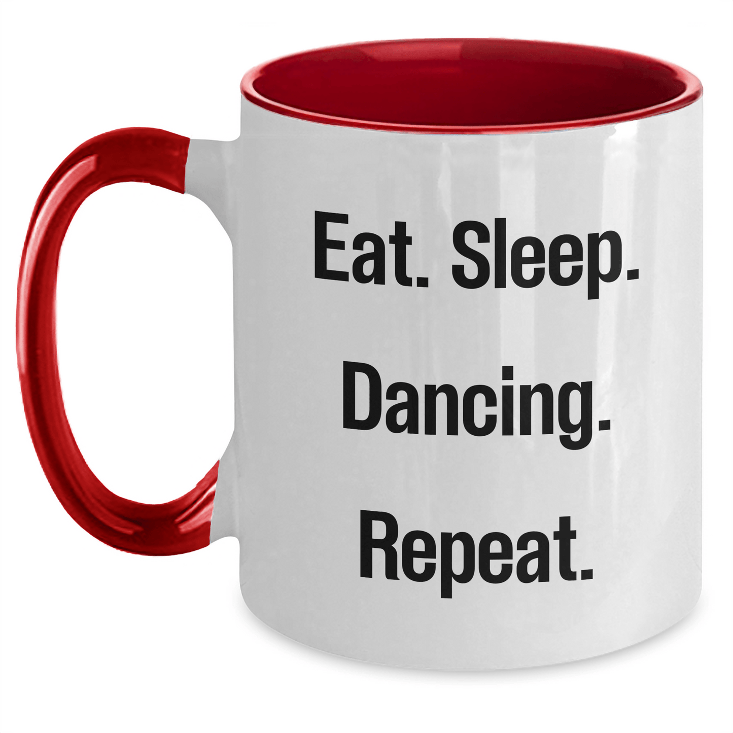 Funny Dancing Gifts for Men's Father's Day Unique Two Tone Coffee Mugs from Friends - Victory Thru Vision