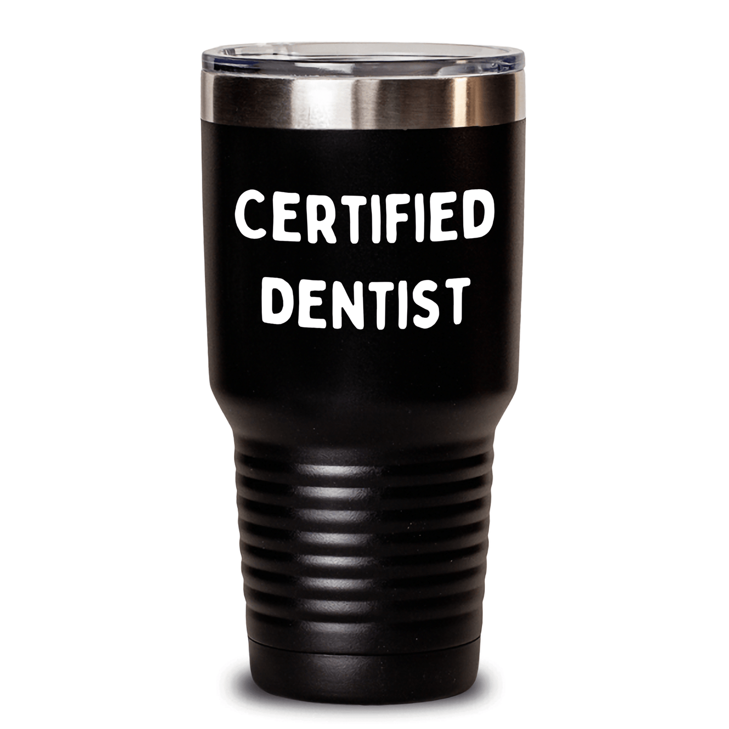 Funny Dentist Gifts from Family - Mother's Day Unique Gifts for Women, 'A smile is the best makeup' Quote on Tumbler - Victory Thru Vision