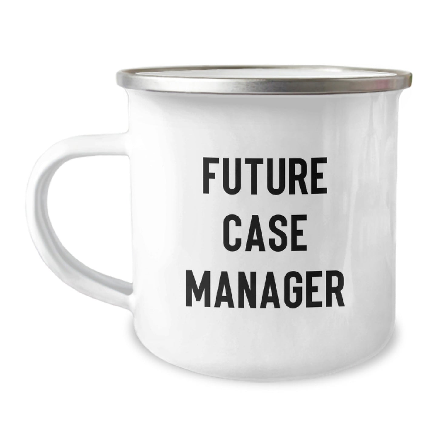 Funny Future Case Manager Gifts, Case Manager Camping Mug, 'You're a - maize - ing!' Quote, 12 oz Stainless Steel with Enamel Finish, Gifts from Friends to Case Manager - Victory Thru Vision