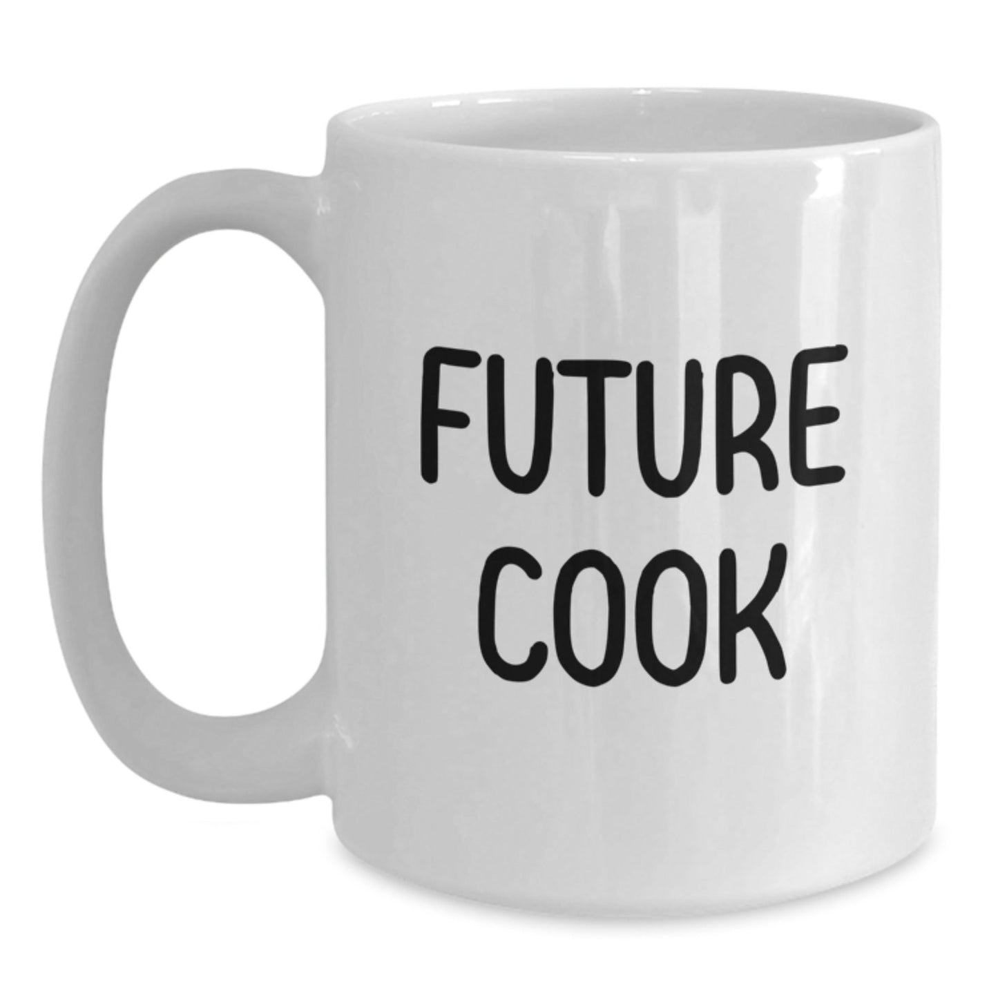 Funny Future Cook Quotes Gifts for Him from Family, Ceramic White Coffee Mug, 11oz or 15oz Capacity, Microwave and Dishwasher Safe for Graduation - Victory Thru Vision