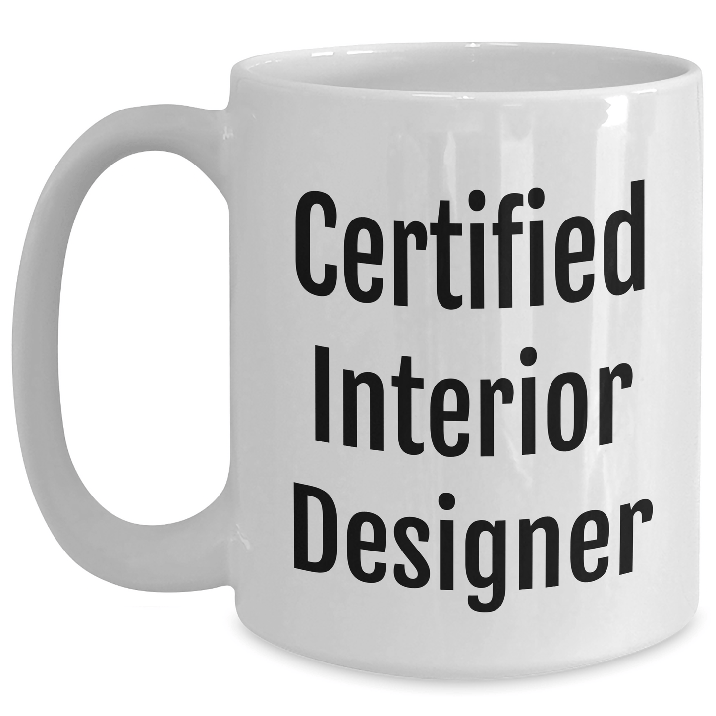 Funny Interior Designer Gifts from Friends - White Coffee Mug for Men - 'Designing a Life, Not Just a Space' - Father's Day Unique Gifts - Victory Thru Vision