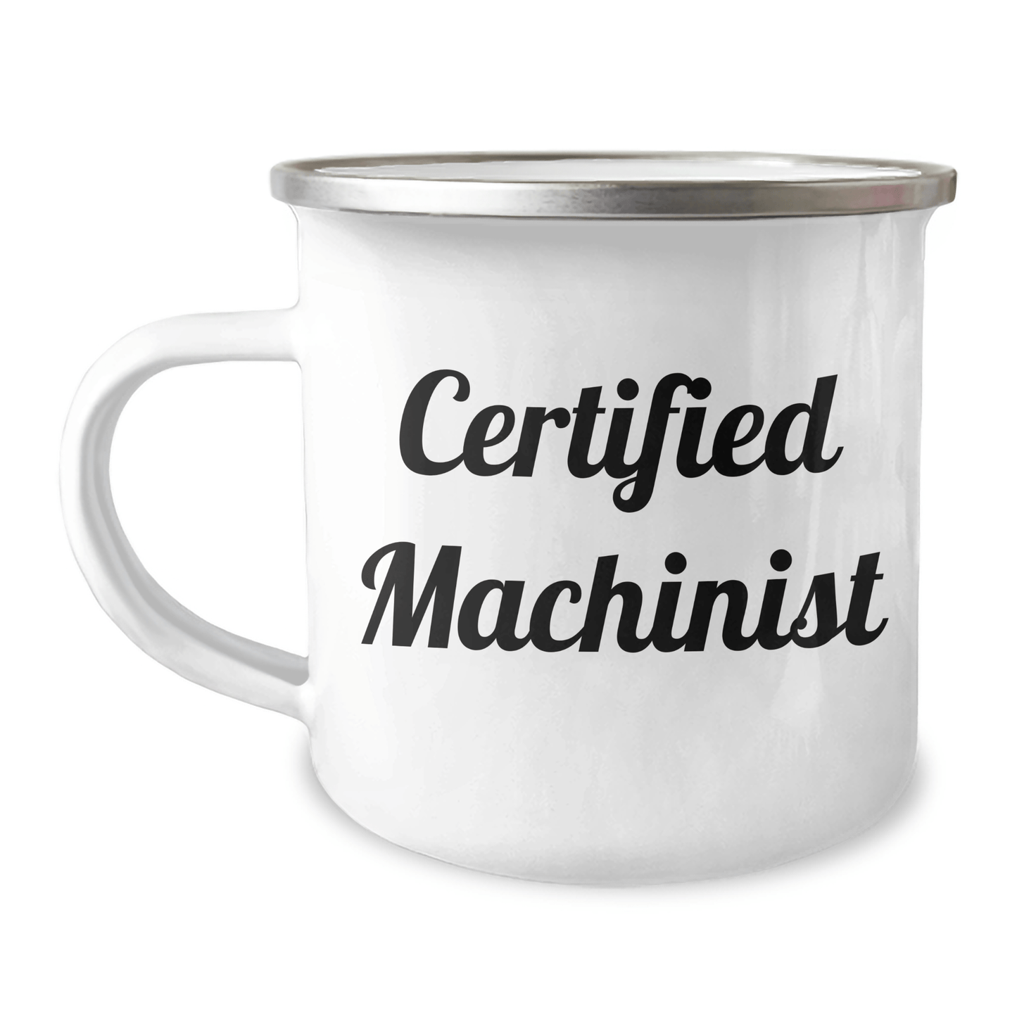 Funny Machinist Gifts from Men to Certifiied Machinists, Camping Mug for Father's Day, 'I'm a Machinist, Hear Me Roar' Quote - Victory Thru Vision