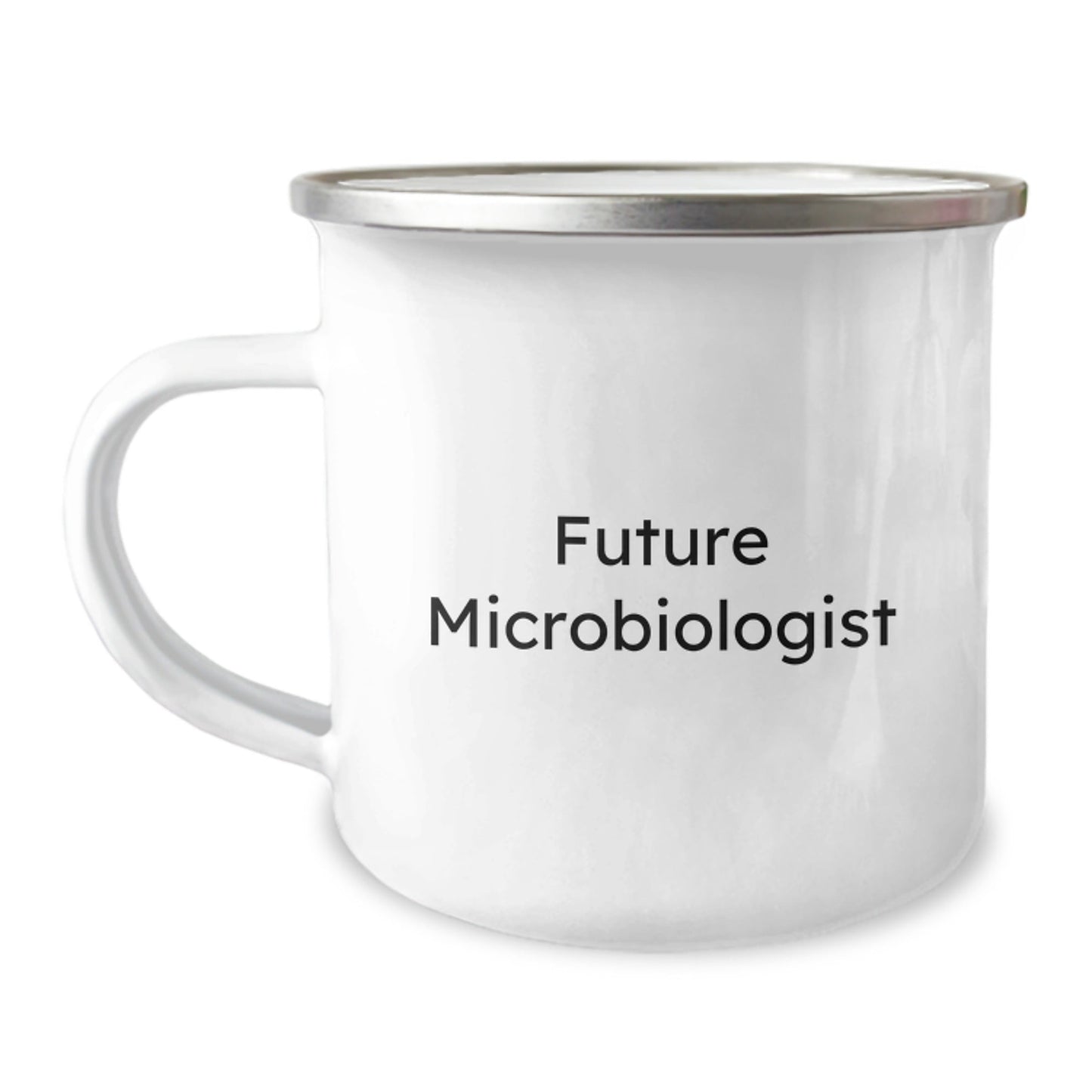 Funny Microbiologist Gifts for Future Microbiologists, Graduation Unique Gifts from Friends to Microbiologists, Camping Mug - 'Future Microbiologist' Printed - Victory Thru Vision