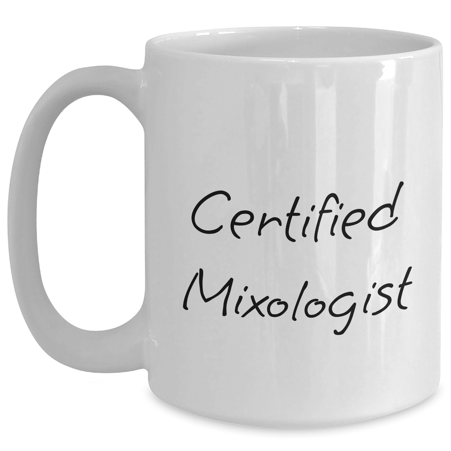Funny Mixologist Gifts from Friends for Dad's Special Day, White Coffee Mug, 'May the Odds be Ever in Your Flavor' Quote, 11oz or 15oz Capacity - Victory Thru Vision