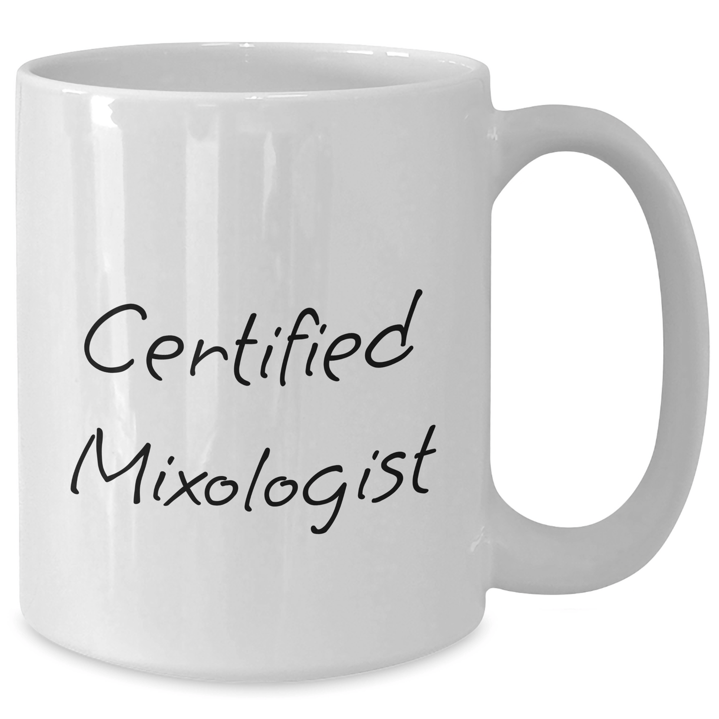 Funny Mixologist Gifts from Friends for Dad's Special Day, White Coffee Mug, 'May the Odds be Ever in Your Flavor' Quote, 11oz or 15oz Capacity - Victory Thru Vision