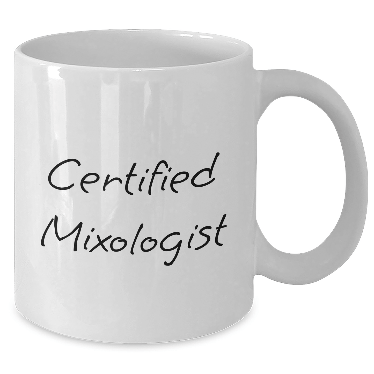 Funny Mixologist Gifts from Friends for Dad's Special Day, White Coffee Mug, 'May the Odds be Ever in Your Flavor' Quote, 11oz or 15oz Capacity - Victory Thru Vision