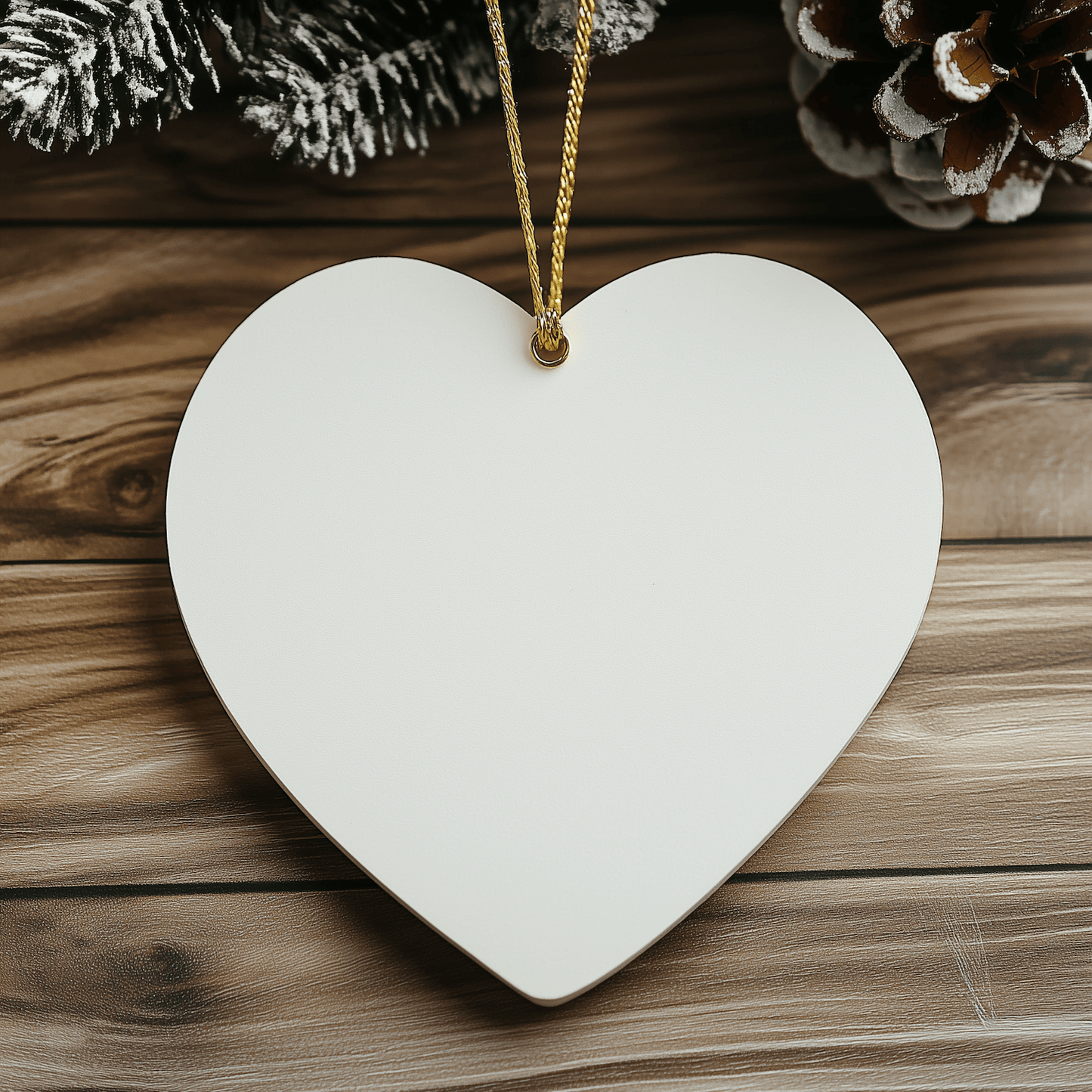Funny English Springer Spaniel Dog Heart Ornament Gifts from Best Friends for Christmas