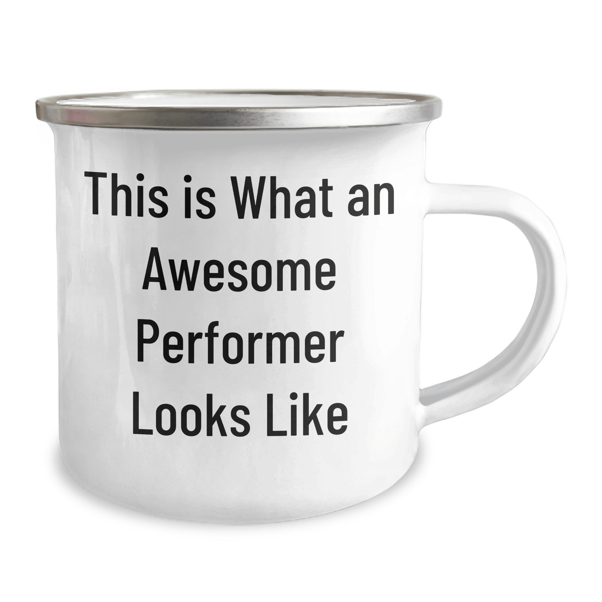 Funny Performer Gifts from Friends to Men, This Is What An Awesome Performer Looks Like, Unique Camping Mug for Graduation - Victory Thru Vision