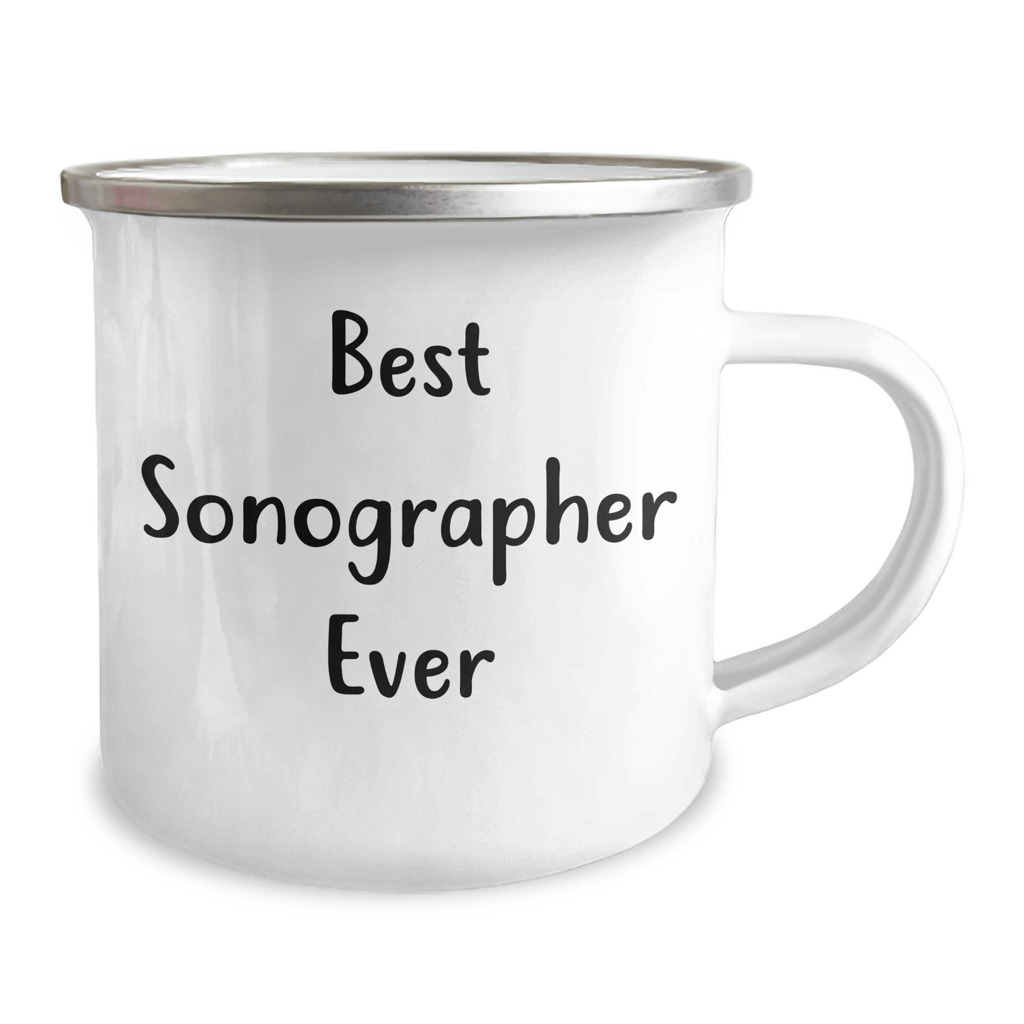 Funny Sonographer Gifts from Family, Unique Camping Mugs for Best Sonographer Ever, Graduation Unique Gifts - Victory Thru Vision