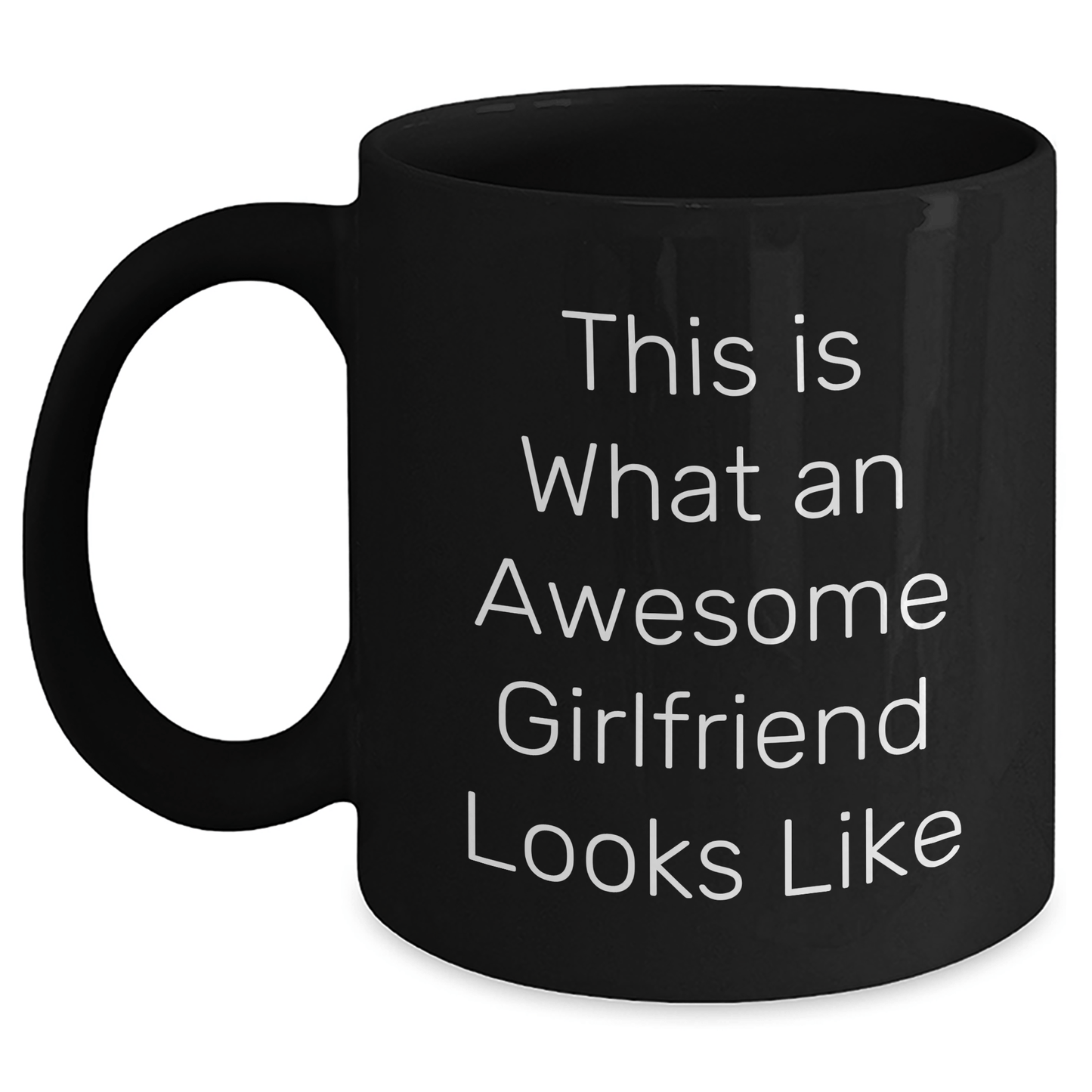 Funny Sweetheart Graduation Gifts from Men, Unique Black Coffee Mug with Inspirational Quote 'This Is What An Awesome Sweetheart Looks Like' for Her, Gifts for Sweetheart, Women, Friends, and Family - Victory Thru Vision