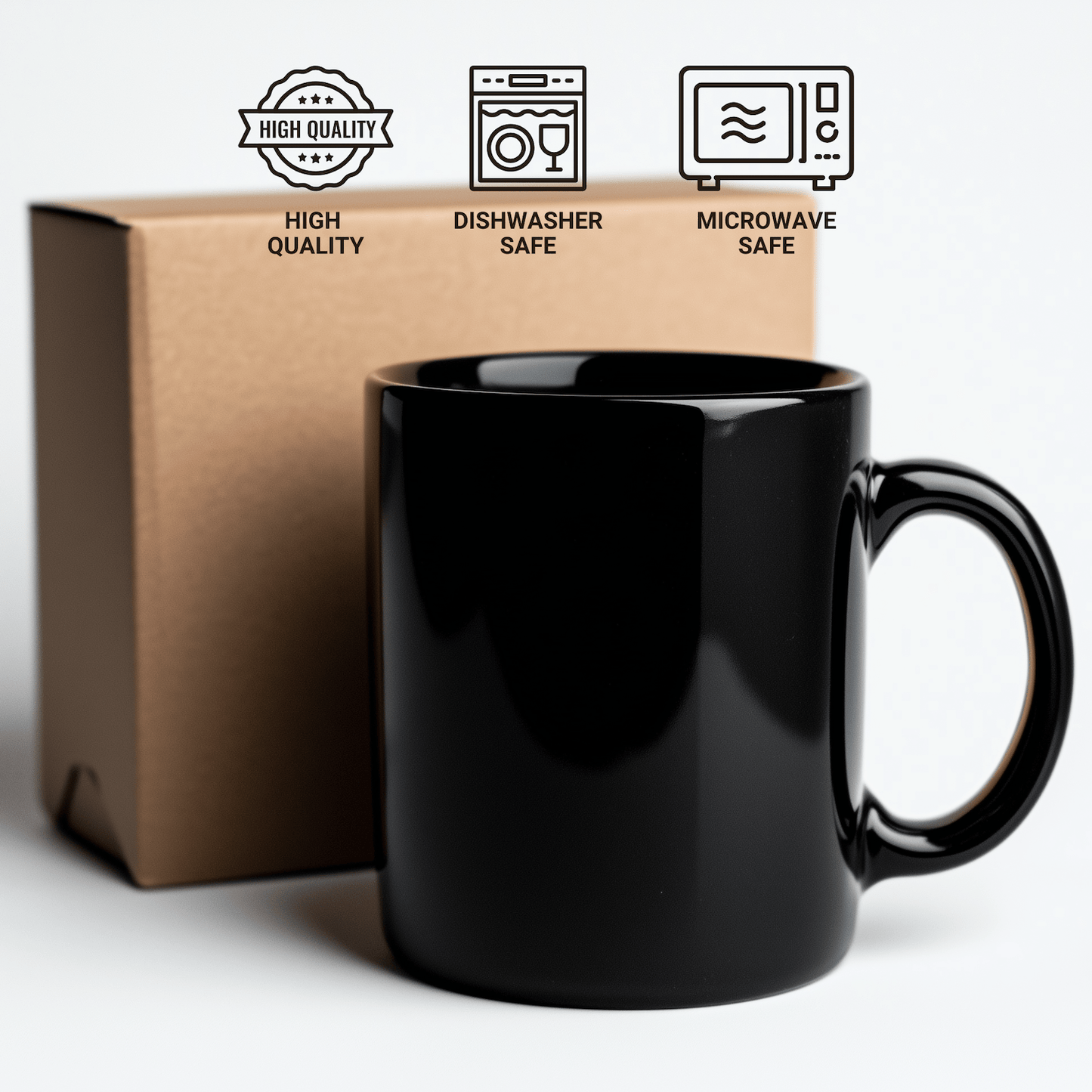 Funny Tabby Cat Lovers Gifts from Men to Dad, Unique Black Coffee Mug for Tabby Cat Enthusiasts, I Love My Tabby Cat People Not So Much. - Victory Thru Vision