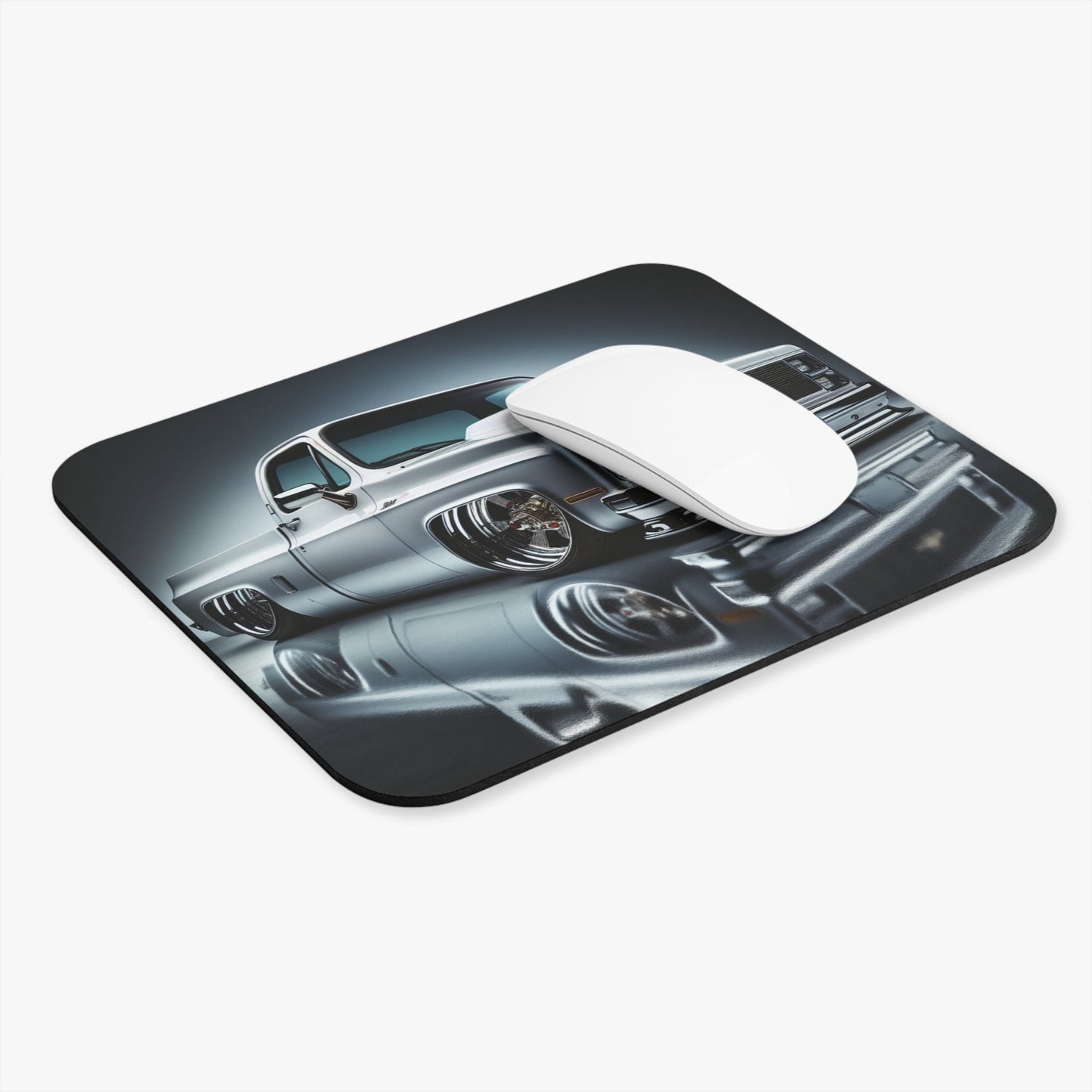 Hot Rod Chevy Truck Mouse Pad, Automotive Desk Mat for Truck Lovers, Gift for Father’s Day, Office Decor, Stylish Workstation - Victory Thru Vision