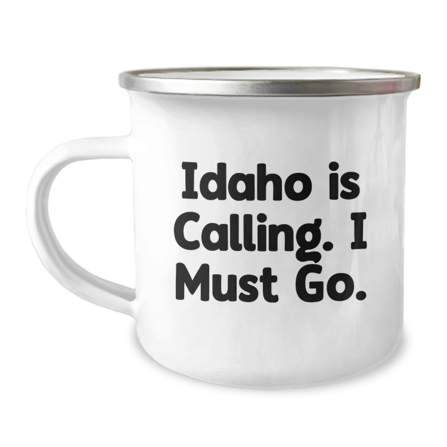 Idaho Calling Gifts, Funny Quote Camping Mug for Idaho Lovers, Graduation Unique Gifts from Friends or Family - Victory Thru Vision