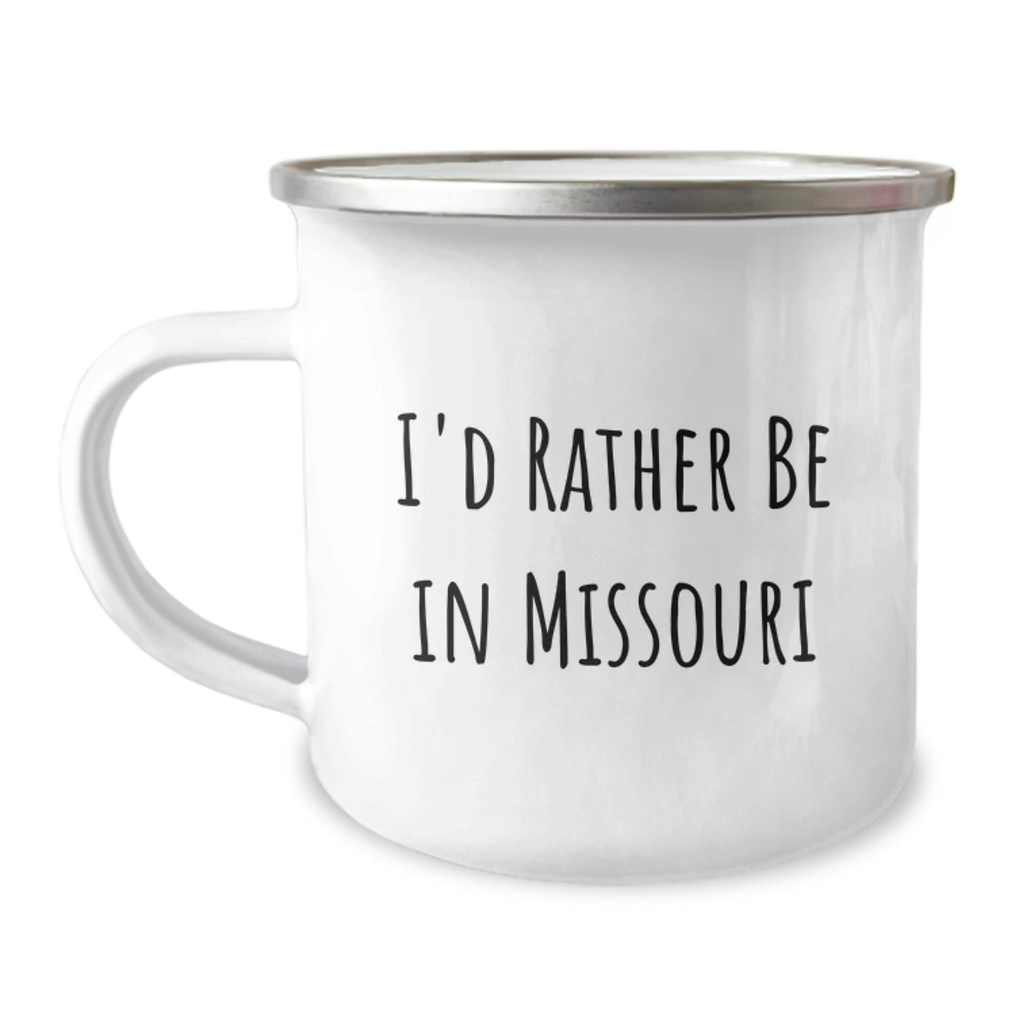 Missouri Proud Gifts from Family - 'I'd Rather Be In Missouri' Camping Mug for Graduation, Unique Mugs for Men, Women, Friends, Coworkers, Family - Victory Thru Vision