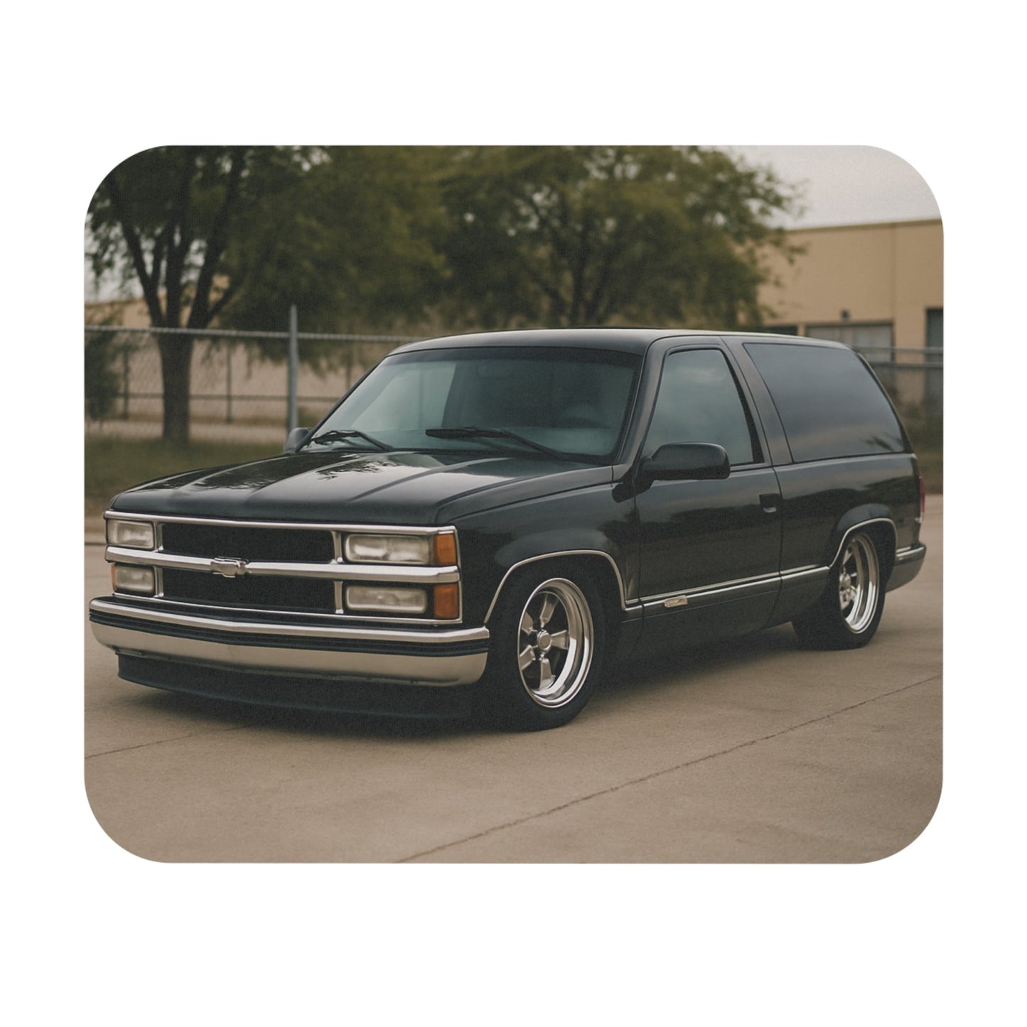 Mouse Pad - Lowered 1994 Chevy Tahoe Design - Victory Thru Vision