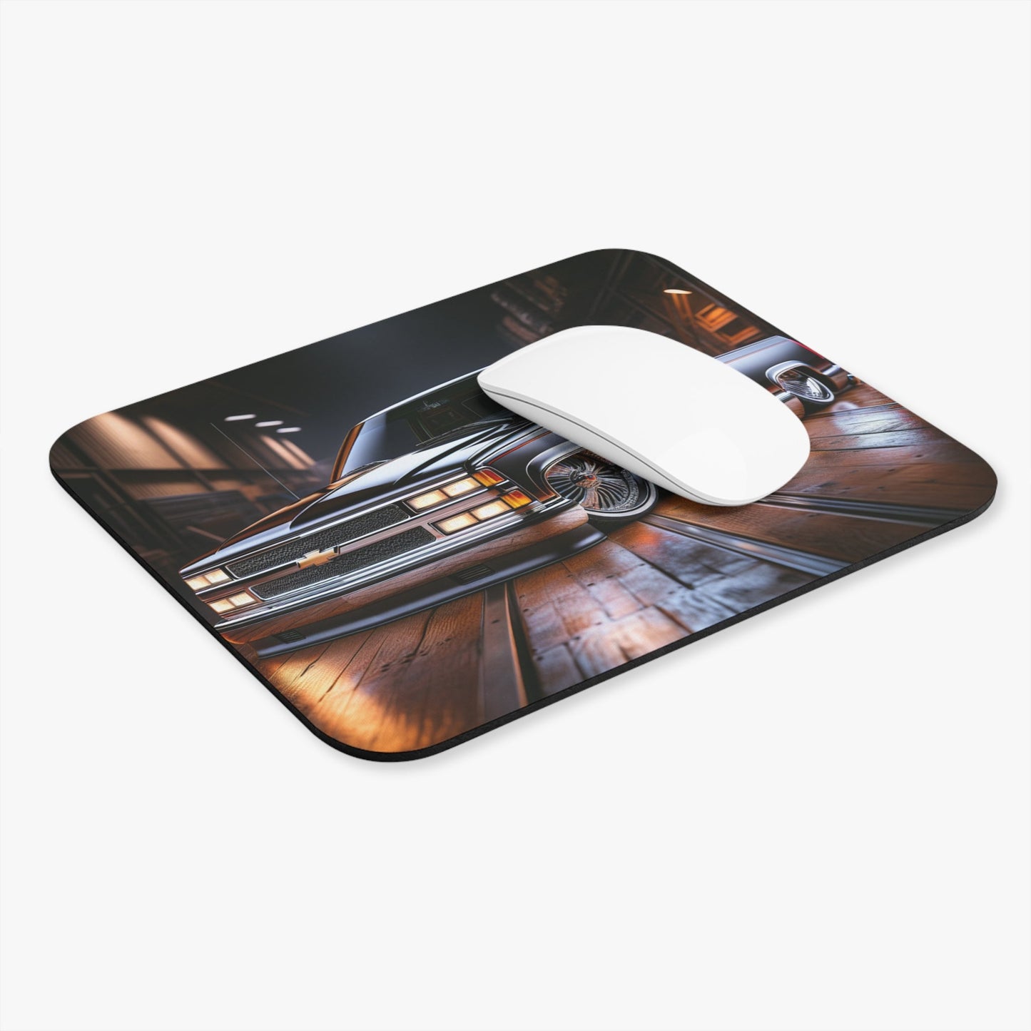 Mouse Pad - Lowered 1997 Chevy Truck Rectangle Design - Victory Thru Vision