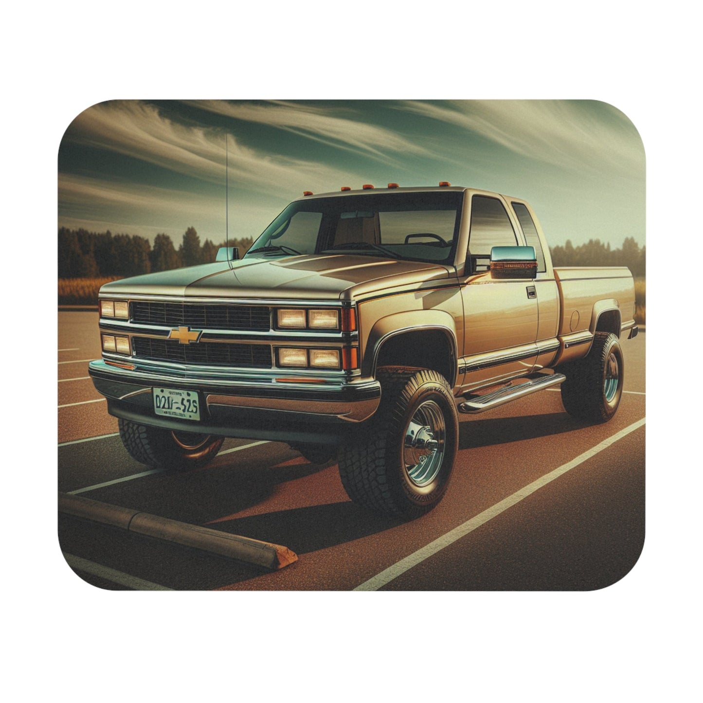 OBS Mouse Pad - 1989 Chevy 4x4 Truck - Victory Thru Vision