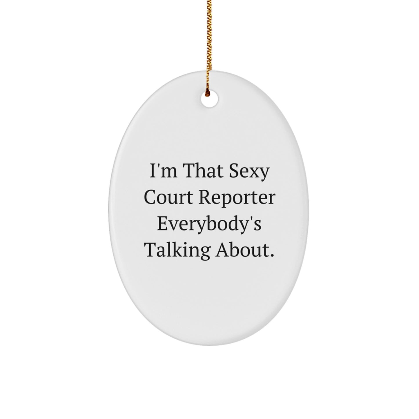 Funny Court Reporter Gifts from Friends for Court Reporter Christmas Unique Gifts - Image 1