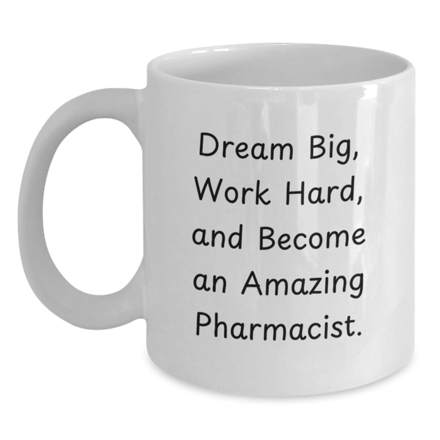 Pharmacist Gift Ideas Funny Quote White Coffee Mug Gifts from Friends for Birthday - Victory Thru Vision