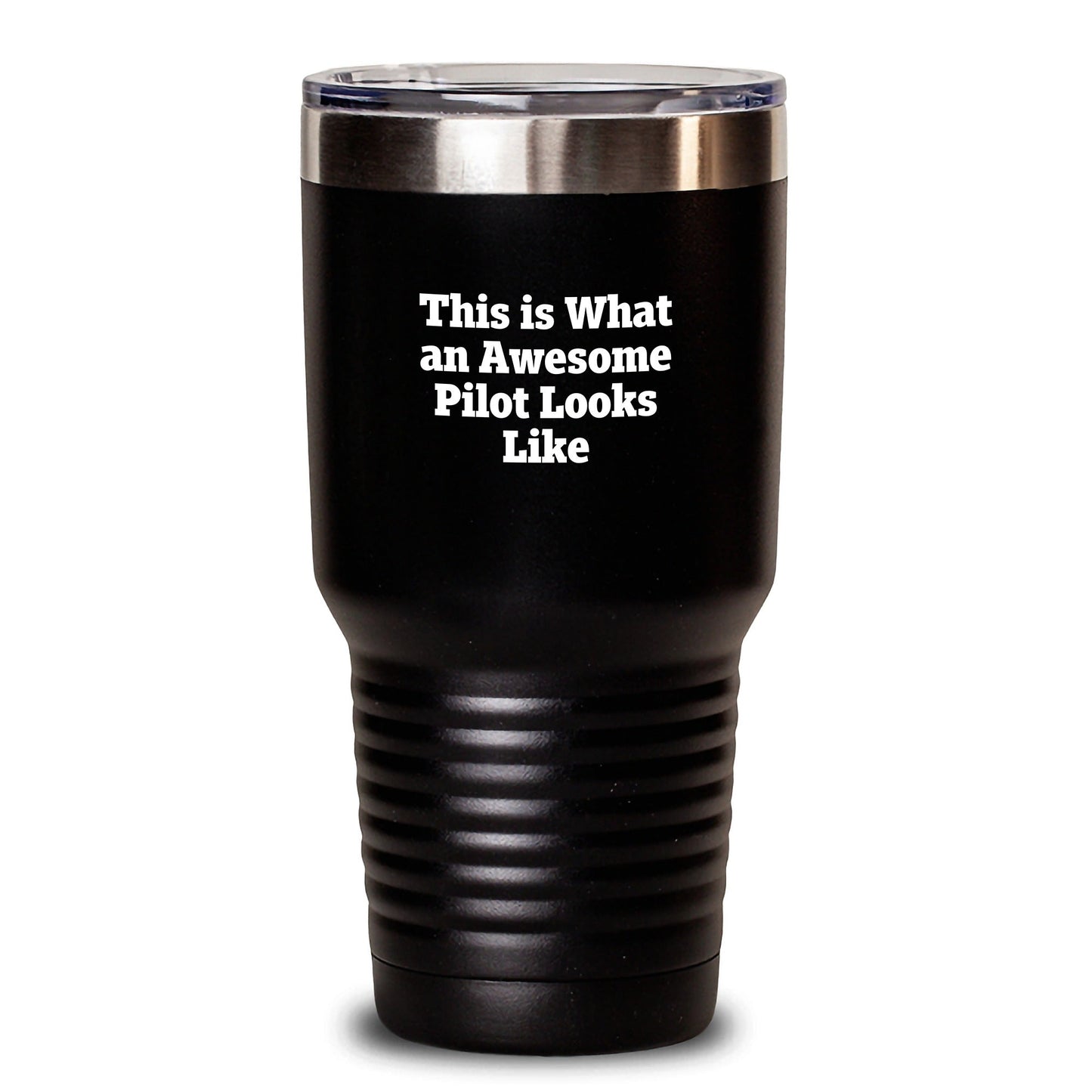 Pilot Gifts from Friends and Family - This Is What An Awesome Pilot Looks Like, Graduation Unique Gifts, Pilot Tumbler - Victory Thru Vision
