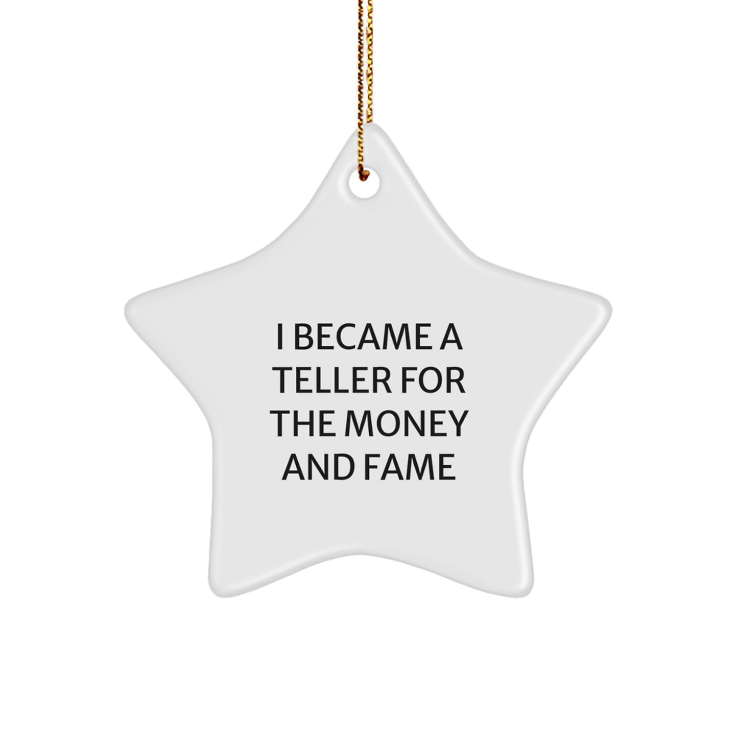 Funny Teller Star Ornament Gifts from Men to Women, Friends, or Family for Christmas - Image 1