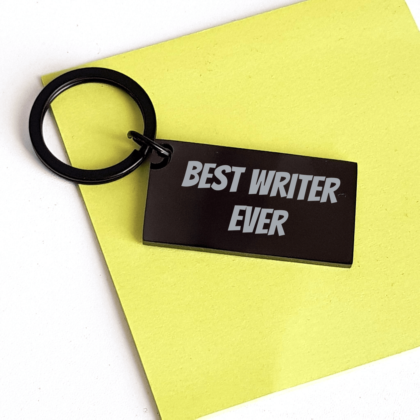 Writer's Proud Funny Keychain Gifts from Friends for Graduation - Victory Thru Vision