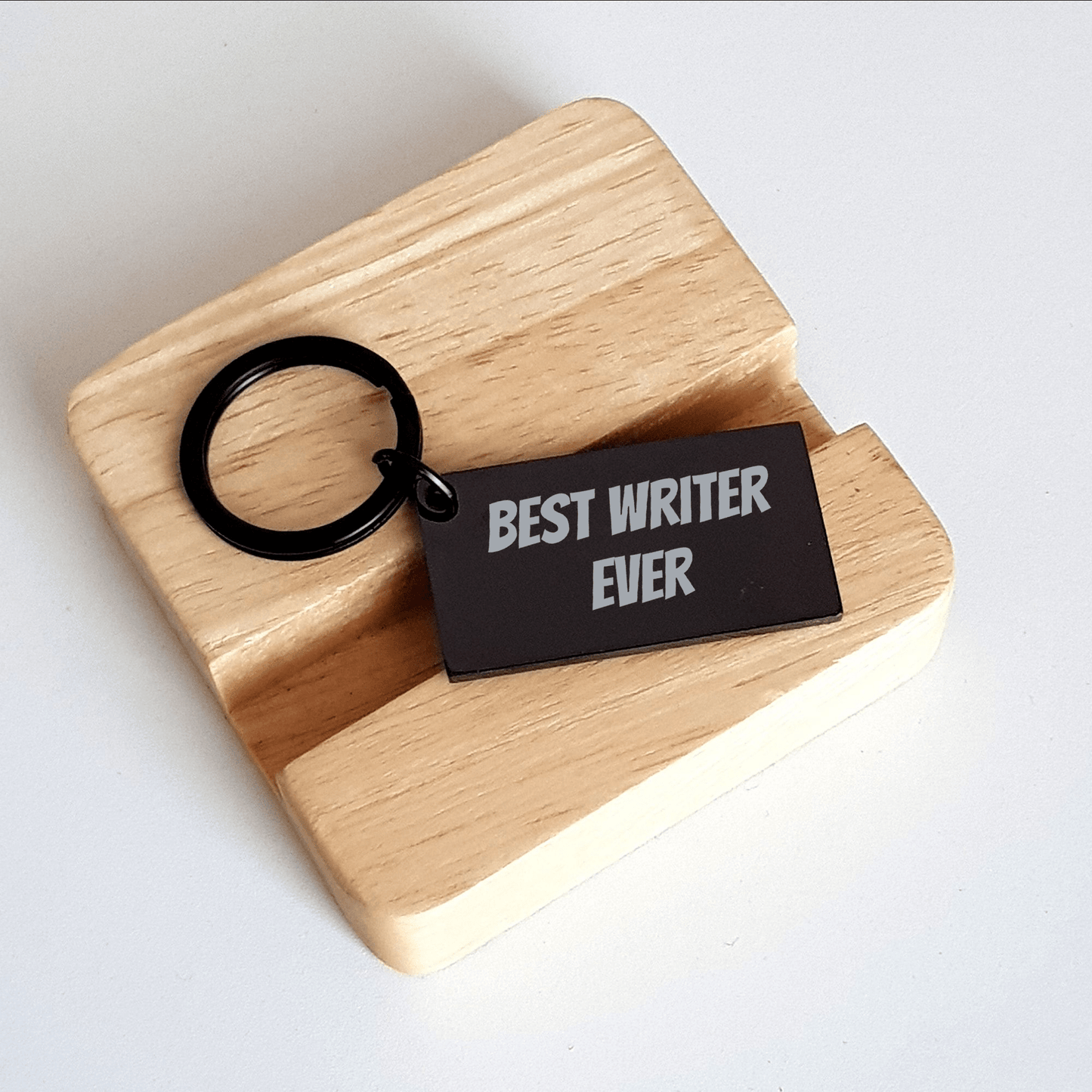 Writer's Proud Funny Keychain Gifts from Friends for Graduation - Victory Thru Vision