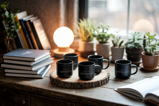 Cover image for 5 Premium Coffee Mugs Financial Advisors Love for 2025