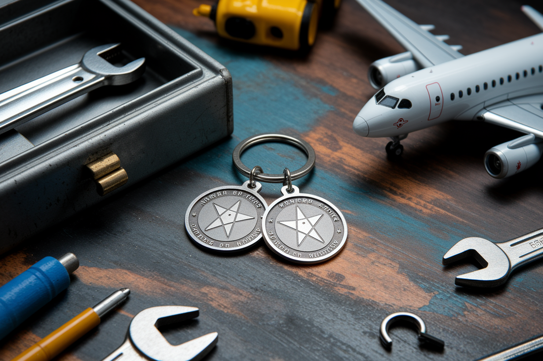 Cover image for 3 Mechanic Keychains Gifts for Aircraft Enthusiasts