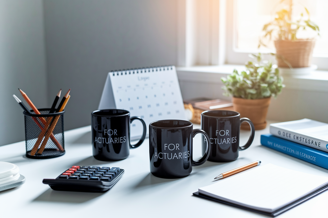 Cover image for 4 Thoughtful Actuary Coffee Mugs
