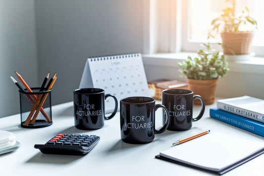 Cover image for 4 Thoughtful Actuary Coffee Mugs