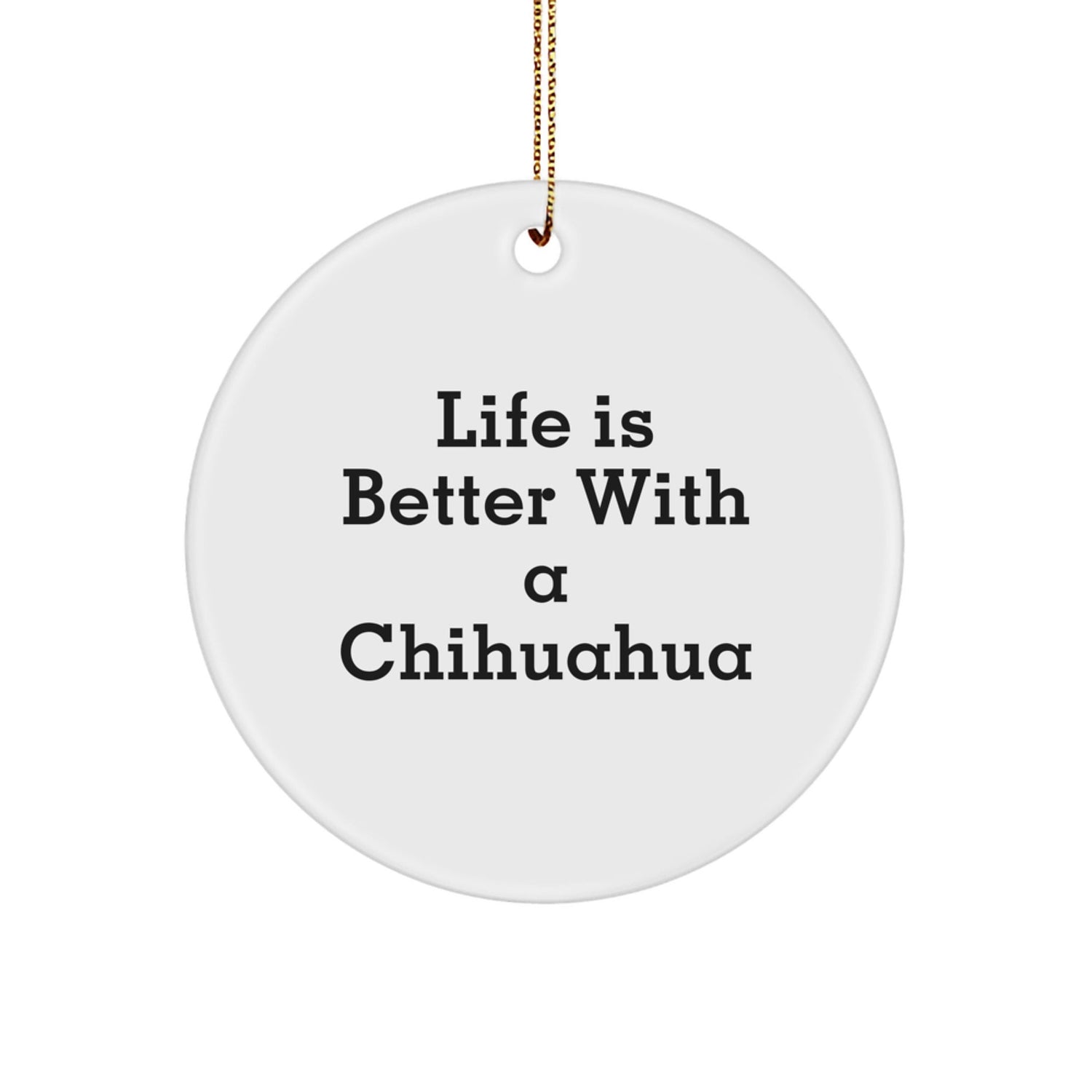 Ornaments for Chihuahua Dog Lovers