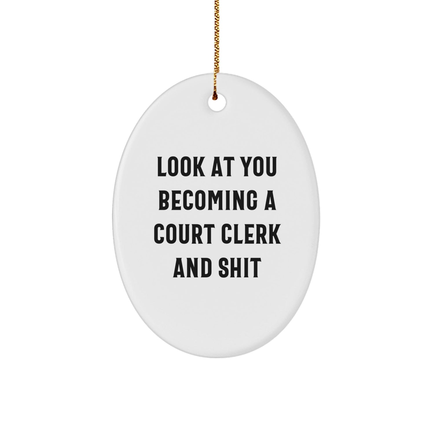 Ornaments for Court Clerks