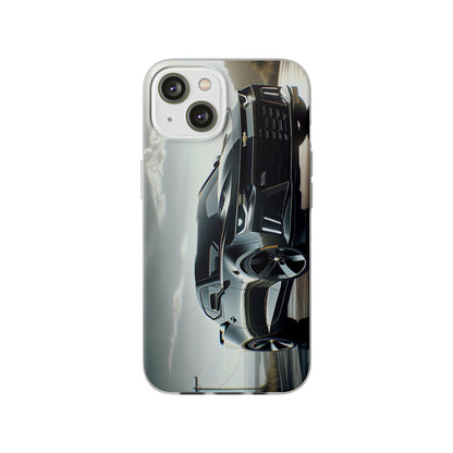 Flexi Phone Case for iPhone & Samsung – 2022 Chevy Camaro SS Car Design Protective Cover