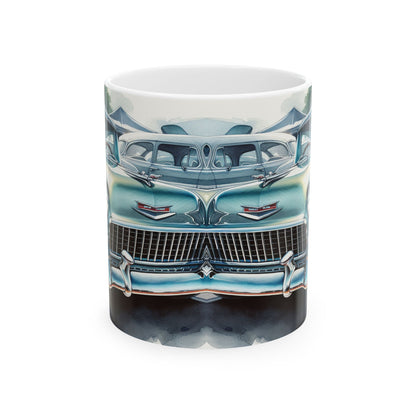 Mug 1955 Chevy Bel AirMug 1955 Chevy Bel Air Classic Car Ceramic Coffee Mug, Vintage Car Ceramic Mug, Classic Auto Lover Gift, Coffee Mug, Car Enthusiast, Retro Automotive Classic Car Ceramic Mug - 11oz, 15oz