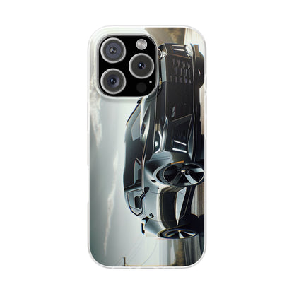 Flexi Phone Case for iPhone & Samsung – 2022 Chevy Camaro SS Car Design Protective Cover
