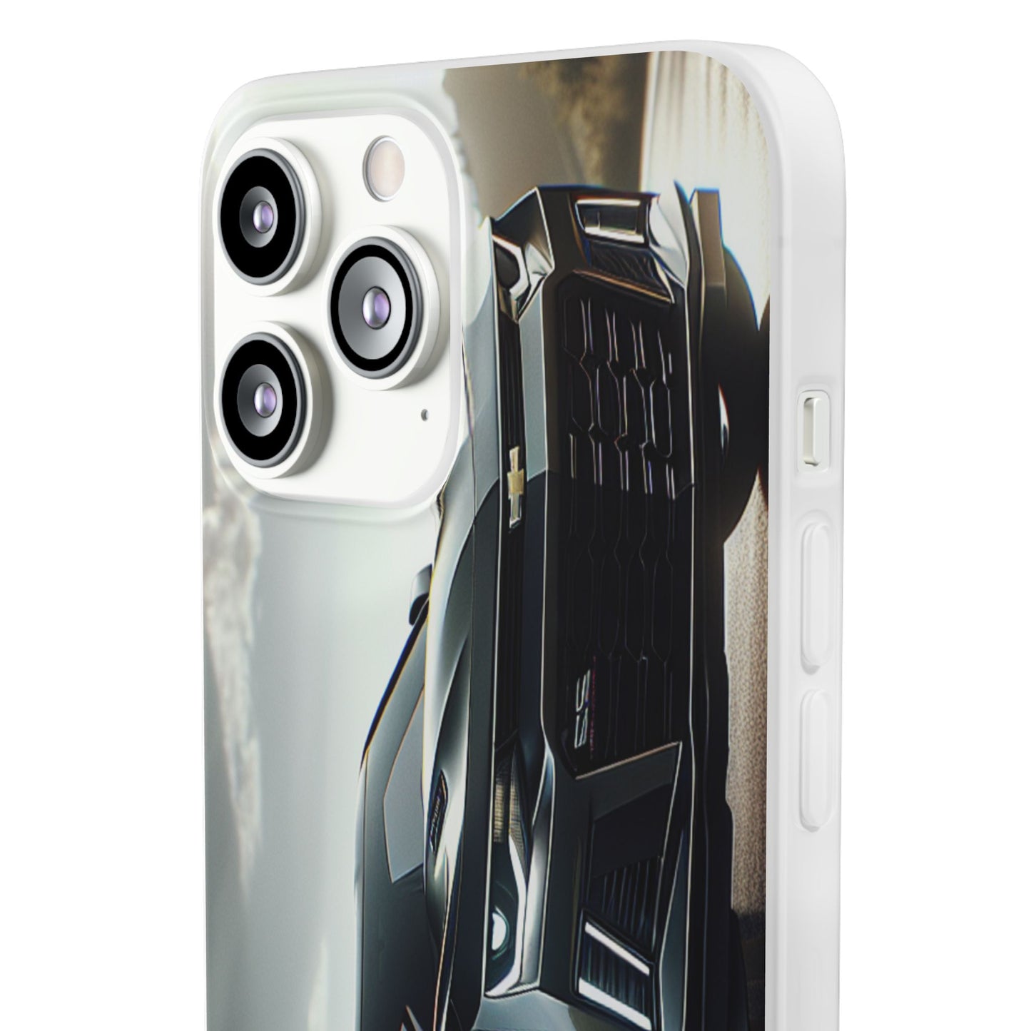 Flexi Phone Case for iPhone & Samsung – 2022 Chevy Camaro SS Car Design Protective Cover
