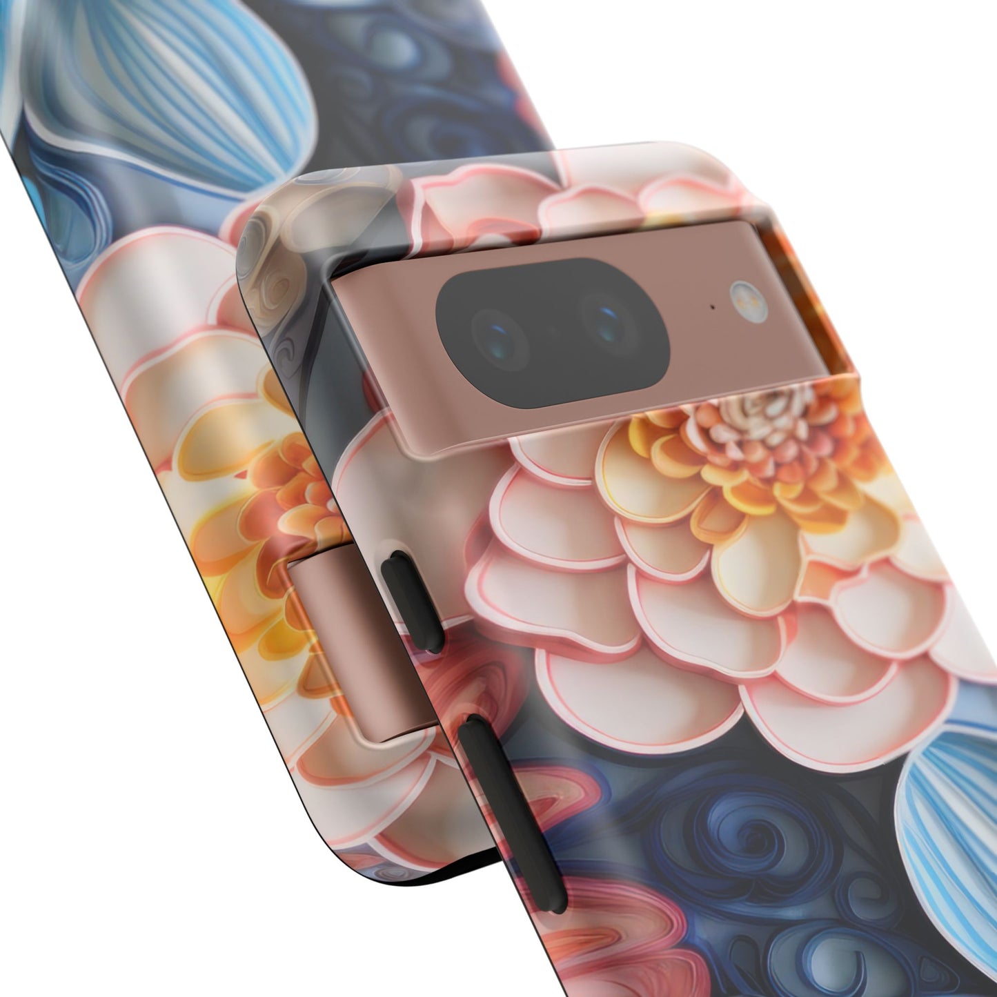 Succulent Phone Case, Echeveria Plant Design - Tough Case, Protective Cover, Cactus Lover Gift, Botanical Phone Accessory