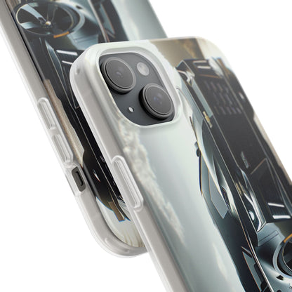 Flexi Phone Case for iPhone & Samsung – 2022 Chevy Camaro SS Car Design Protective Cover