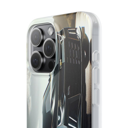 Flexi Phone Case for iPhone & Samsung – 2022 Chevy Camaro SS Car Design Protective Cover