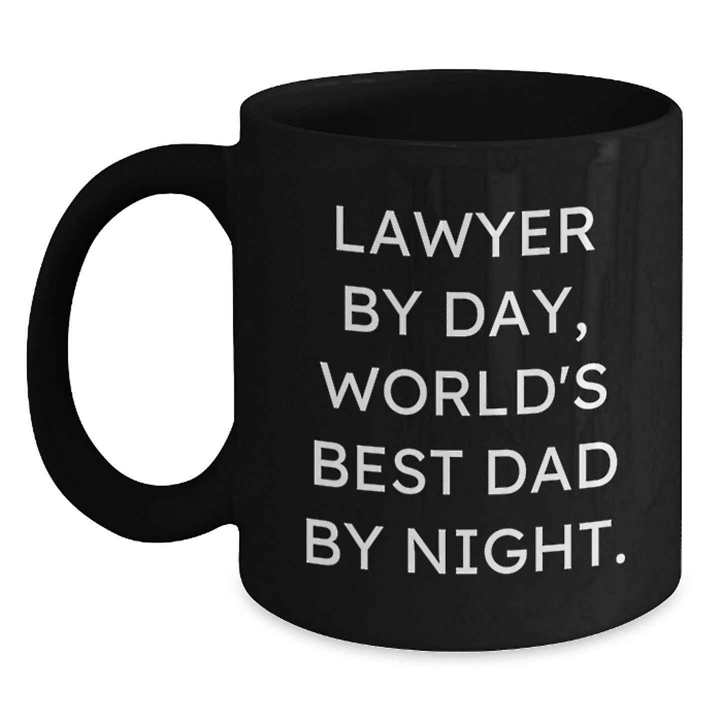 Funny Lawyer Gifts for Men, Lawyer by Day, World's Best Dad by Night, Unique Christmas Unique Gifts from Men to Lawyer - Main