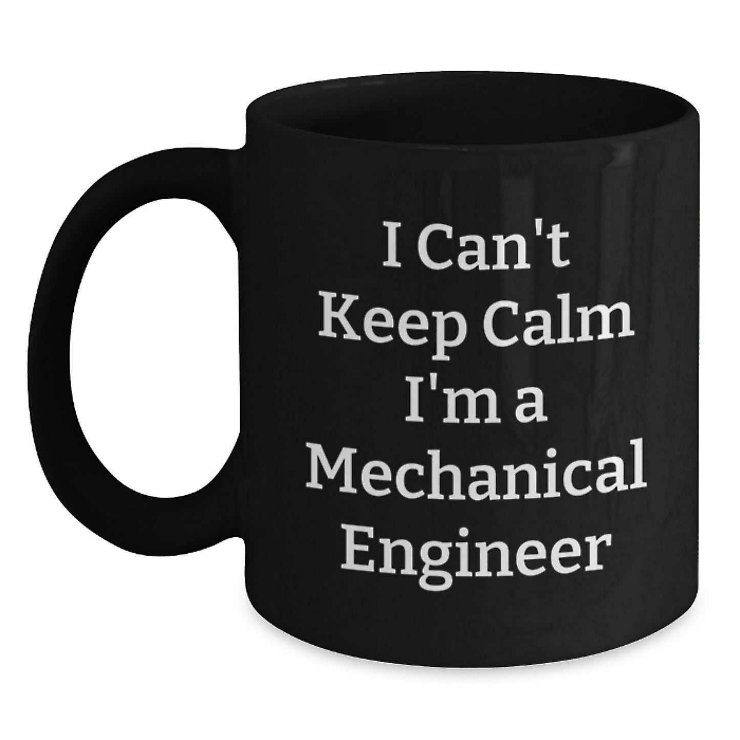 Gifts for Mechanical Engineer Friends - Funny Mechanical Engineer Black Coffee Mug for Christmas Unique Gifts from Men to Mechanical Engineer - Main