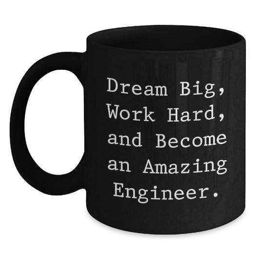 Gifts for Engineer Friends Funny Black Coffee Mugs, Engineer Gifts from Friends, Engineer Christmas Unique Gifts, Engineer Black Coffee Mug - Main