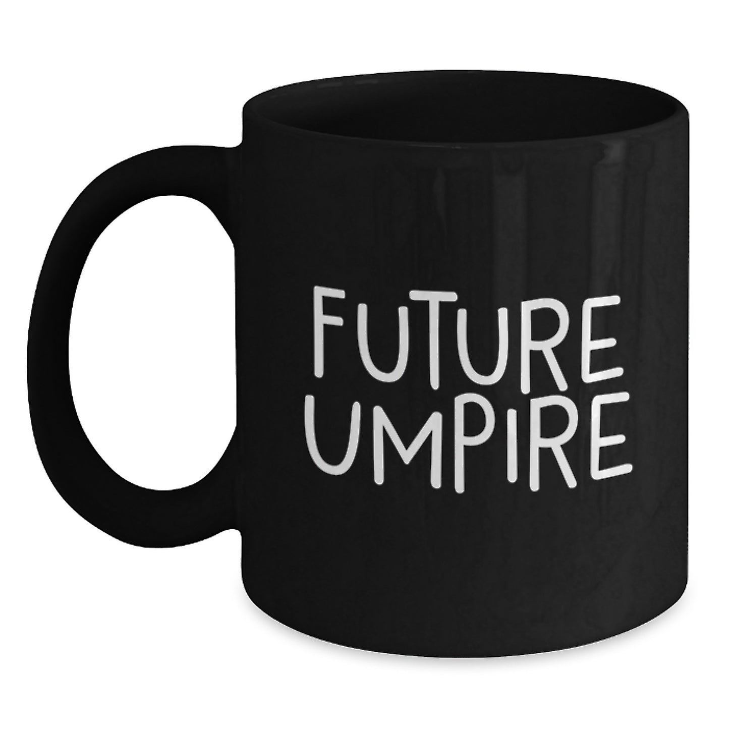 Gifts from Friends for Future Umpire - Funny Black Coffee Mug, Christmas Unique - Main
