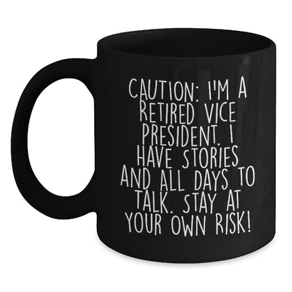 Unique Christmas Unique Gifts from Friends to Vice President Funny Coffee Mug - Main